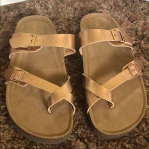 Maurice’s Sandals! Birkenstock inspire.